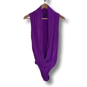 Marciano Women’s Cowl Neck Stretchy Bodysuit